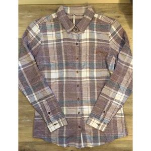 Women’s Kuhl LS Button Shirt Purple Sz Small